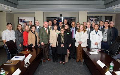 NIH Director visits UAB; connects with Forge AHEAD Center leadership